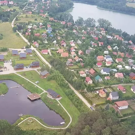 Domki Calo Roczne Z Wlasnym Stawem Nad Jeziorem Ryn  Exterior photo